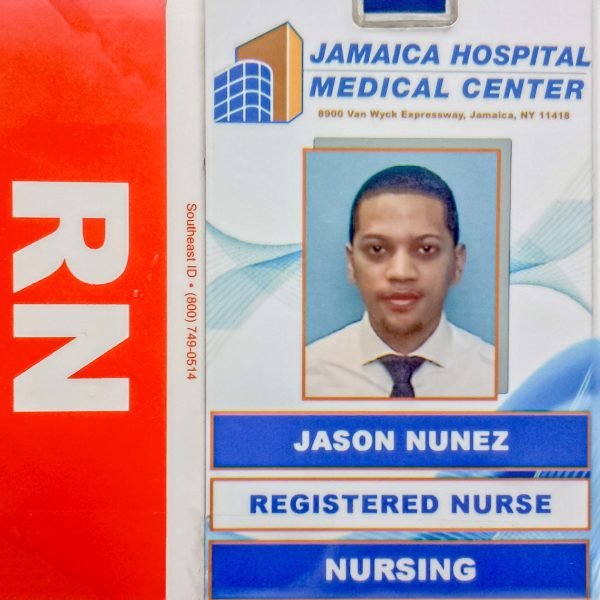 Jamaica Hospital Badge